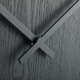 Nexttime Uhr 3095GS Holz Holz groß, ø52,8 cm, Wand, grau