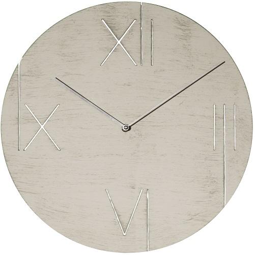 Nexttime Uhr 3104wi Galileo, ø43 cm, Wand, altweiß