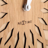 Nexttime Uhr 3149be Sonne groß, ø50 cm, Wand, beige