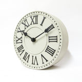 Nexttime Uhr 5187wi London Tisch, ø16 cm, Wand, weiß schwarz+b32