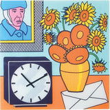 Nexttime Uhr 8170 go from go, 43x43 cm, Wand, mehrfarbig