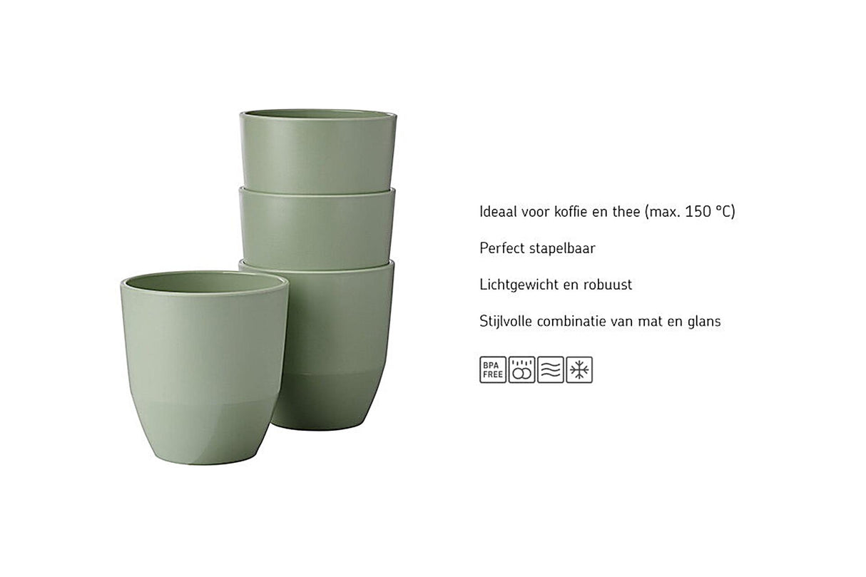 Mepal Becher Silueta 200 ml – leuchtendes Lila