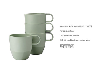 Mepal Becher Silueta 300ml - nordischer Salbei