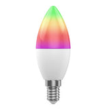 Woox R9075 intelligente RGB-LED-Lampe, WLAN, E14, CCT, Google Assistant Amazon Alexa