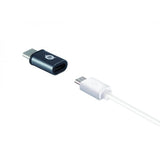 Conceptronic donn05g USB-C-auf-Micro-USB-OTG-Adapter 3er-Pack, USB 2.0 Typ-C Micro, männlich weiblich, schwarz