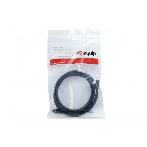 Equip 608051 Patchkabel, Cat8.1, S FTP (S-STP) RJ-45, RJ-45, schwarz, 2 m