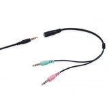 Equip 245302 Chat-Headset, 3,5 mm, Kopfbügel, Anrufe, Musik, binaural, drehbar, schwarz
