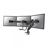 Neomounts NM -D775DX3BLACH FLAT Screen Desk Mount, 17 -24, 6 kg, 100x100 mm, Clamp Bolt,