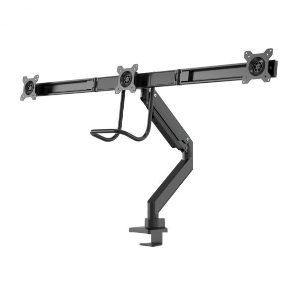 Neomounts NM -D775DX3BLACH FLAT Screen Desk Mount, 17 -24, 6 kg, 100x100 mm, Clamp Bolt,