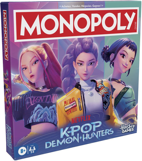 Monopoly kpop demon hunters - bordspel - franstalig