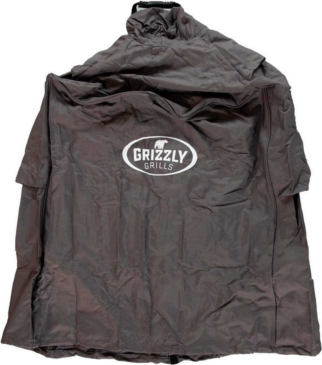 Grizzly grills - kamado beschermhoes compact - waterdichte bbq hoes - altijd beschermd