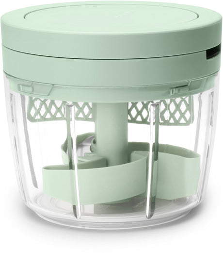 Brabantia Tasty+ manueller Zerkleinerer – 600 ml – Jadegrün
