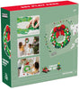 Plus-plus puzzle by number kerstkrans bouwen - 500 stukjes - 3957 - puzzel en bouwspeelgoed in één - 3d puzzel vanaf 7 jaar