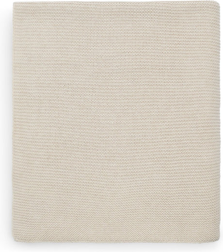 Jollein baby deken ledikant 100x150cm - basic knit - nougat