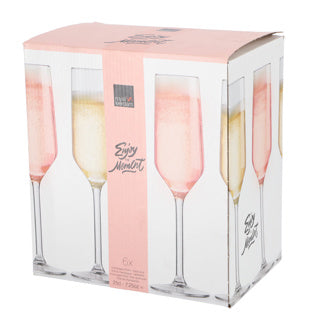 Royal Leerdam Champagnerglas Moment Set 6 21 cl