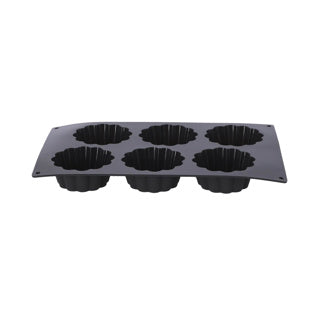 Patisse Starflex Mini-Kuchenform 6 Fächer 29 x 17 cm | 2 Stk