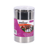 Patisse-Garnierringe mit Stopfer 7x5,5 cm, 3-teilig aus Edelstahl