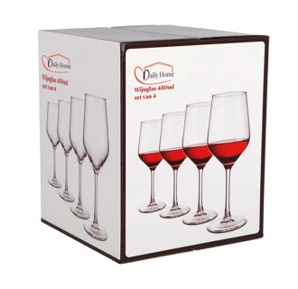 Daily Home Weinglas 480 ml 4er-Set | 6 Stück