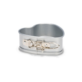 Patisse Silver-Top Mini-Herz-Springform 12 cm | 3 Stück