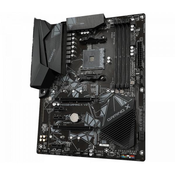 Gigabyte B550 Gaming X V2, ATX, AMD Ryzen, AM4, 4x DDR4, 3200 MHz, M.2, 100 GBE, U/min
