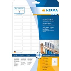 Herma 10917 Druckeretikett, weißes selbstklebendes Druckeretikett