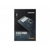 Samsung mz-v8v1t0bw 980 SSD, 1 TB, NVMe M.2, PCLE 3.0, 3500 3000 MB s, 480.000 500.000 IOPS