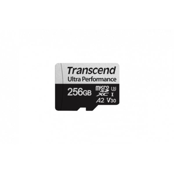 Transcend TS64gusd340s 64 GB MicroSD W-Adapter UHS-I U3 A2 Ultra Performance, 160–80 MB