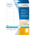 Herma 8670 Adressetiketten transparent