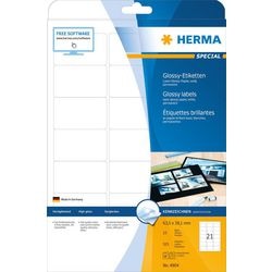 Herma 4904 weißes selbstklebendes Druckeretikett