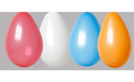 Globos Beutel mit 100 Luftballons ro wi bl or