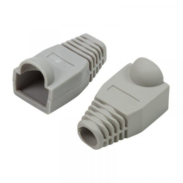 Equip 151177 Kabeltülle für RJ45-Stecker, grau, Satz à 100 Stück