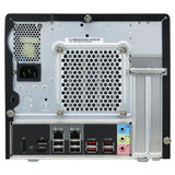 Shuttle SH570R8 Black XPC Slim Cube PC Barebone, 13L Größe, LGA1200, 4x DDR4, Dimm, Wi-Fi 5, 500 W