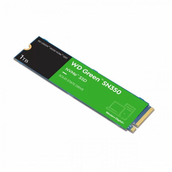 Western Digital WDS100T3G0C SN350 Green SSD, 1 TB, M.2 NVME, QLC, 3200 3000 MB s