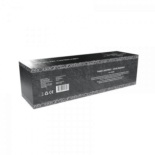 L33t Gaming 160406 Asar Bardagi XXL RGB-Gaming-Mauspad, schnelle Oberfläche. 920 x 294 x 3 mm, schwarz