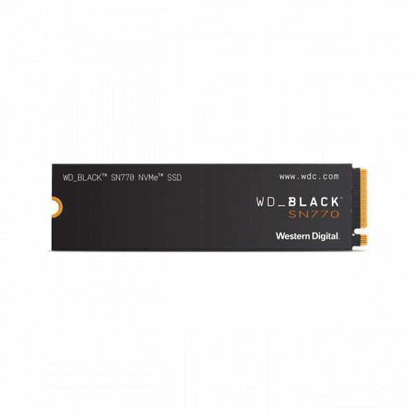 Western Digital WDS100T3X0E Sn770 Schwarz SSD, 1 TB, M.2N VME, PCIe Gen4 x4, 5150 4900 MB s