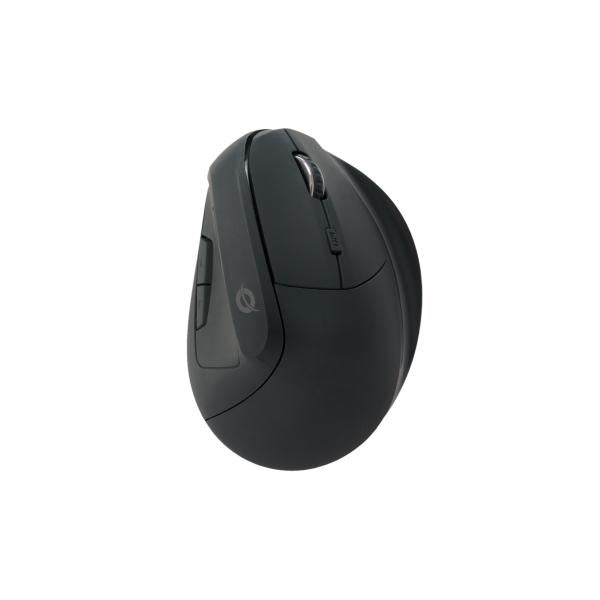 Conceptronic lorcan03b Lorcan Ergo 6-Tasten ergonomische Bluetooth-Maus, Bluetooth, optisch, 1600 dpi