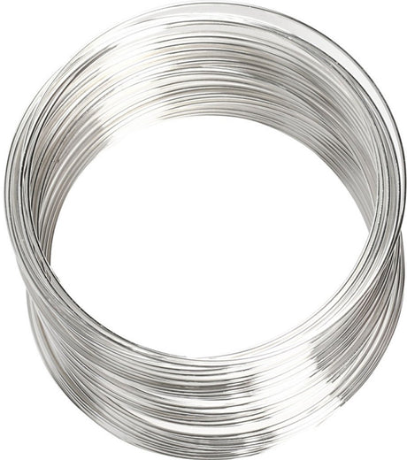 Kreativunternehmen https: www.cchobby.nl Memory-Wire-d-6-cm-thickness-0-8-mm-ca-11-5-m-silver-platted-1-piece