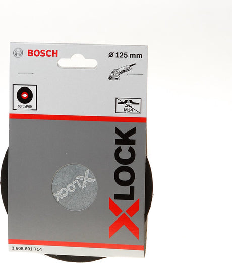 Bosch 2608601714 x-lock Stützteller für Fiberscheiben – weich – 125 mm