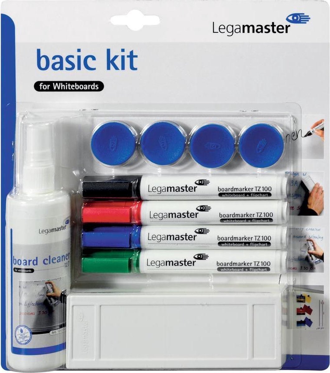 Quantore Whiteboard-Zubehörset, 10-tlg.