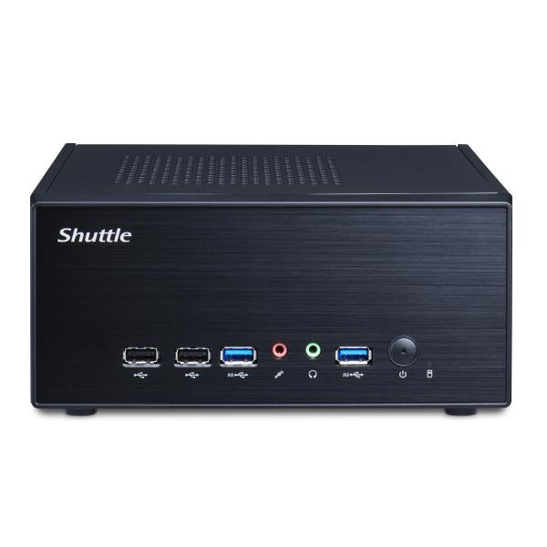Shuttle XH510G2 XPC Slim PC Barebone, Intel H510, LGA1200, 2x DDR4 (max. 64 GB), 2,5 Schacht, HDMI, DP