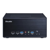 Shuttle XH510G2 XPC Slim PC Barebone, Intel H510, LGA1200, 2x DDR4 (max. 64 GB), 2,5 Schacht, HDMI, DP