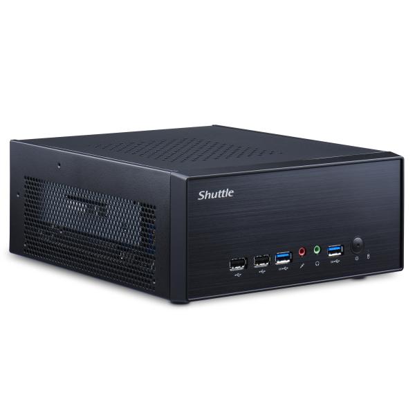Shuttle XH510G2 XPC Slim PC Barebone, Intel H510, LGA1200, 2x DDR4 (max. 64 GB), 2,5 Schacht, HDMI, DP