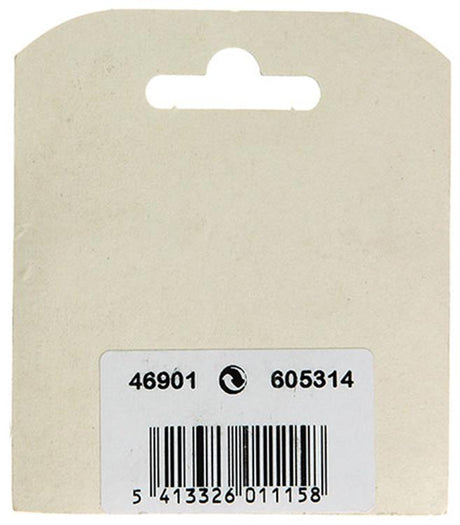 Mack 1013544 - 4 smalle scharnieren verzinkt h 30 x b 19 mm | 5 stuks