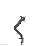 Neomounts DS70-700BL1 Gasfeder Schreibtischhalterung, Klemme Grommet, 17 - 27 Zoll, Schwarz