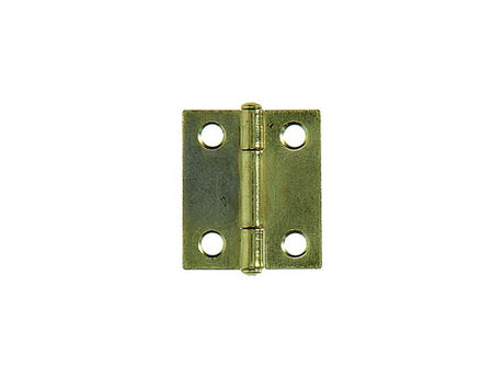 Mack 1013502 - 2 smalle scharnieren messing h 25 x b 18 mm | 5 stuks