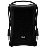 Silicon Power sp020tbphda30s3a Armor A30 tragbare Festplatte, 1 TB, USB 3.2 Gen 1, stoßfest, schwarz, Mil-Std