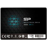 Silicon Power SP128GBSS3A55S25 Ace A55 SSD, 128 GB, 7 mm, 2,5 Zoll, SATA3, 3D NAND, SLC-Cache