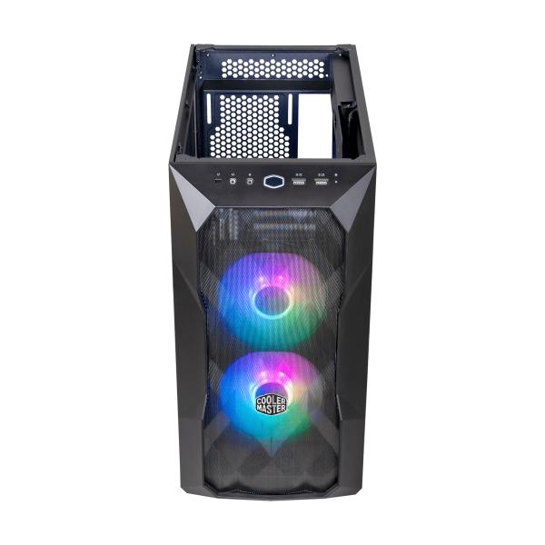Cooler Master Cooler TD300-KGNN-S00 TD300 Mesh, Matx, Midi-Towe, Argb, 3D-Mesh-Front, abnehmbares Oberteil, schwarz