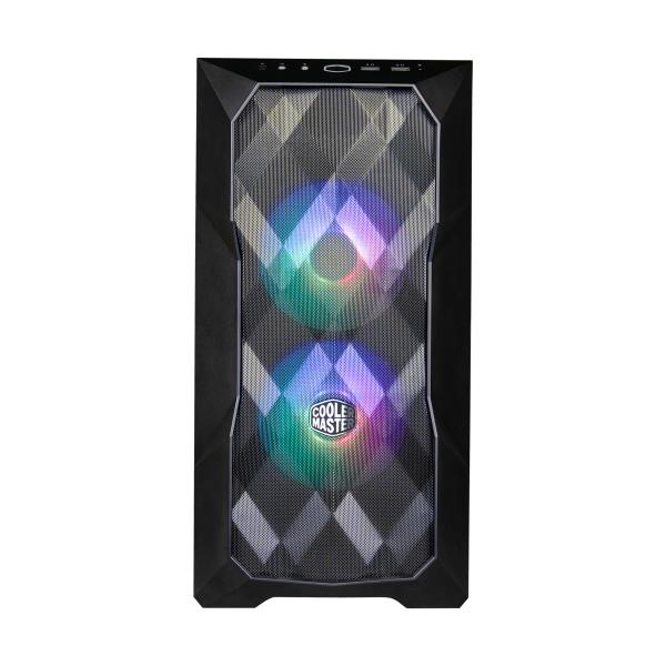 Cooler Master Cooler TD300-KGNN-S00 TD300 Mesh, Matx, Midi-Towe, Argb, 3D-Mesh-Front, abnehmbares Oberteil, schwarz