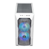 Cooler Master TD300-WGNN-S00 TD300 Mesh weiß, Matx, Midi-Tower, Argb-Hub, 3D-Mesh, abnehmbare Oberseite